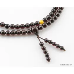 Tibetan Buddhist Mala Prayer 108 Baltic amber beads