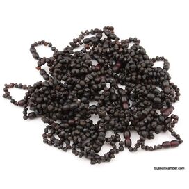 50 Raw Cherry BAROQUE Baltic amber teething bracelets