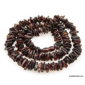 Cherry CHIPS Baltic amber necklace