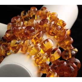 Vintage Baltic amber necklace and bracelet 120g set