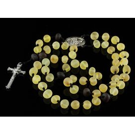 Natural Baltic Amber CHRISTIAN CATHOLIC Rosary