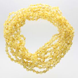 10 Raw OLIVES Baltic amber wholesale adult necklaces 45cm