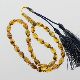 Islamic 33 Baltic amber Prayer OLIVE beads