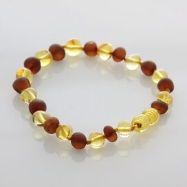 Multi Baltic Amber Bracelet for Adults