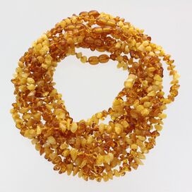 10 Multi NUGGETS Baltic amber teething Baby necklaces
