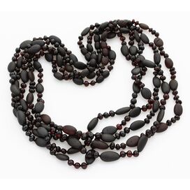 5 Cherry BEANS n NUGGETS Baltic amber necklaces 48cm