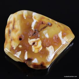 Antique butter large Baltic amber fossil 15g stone