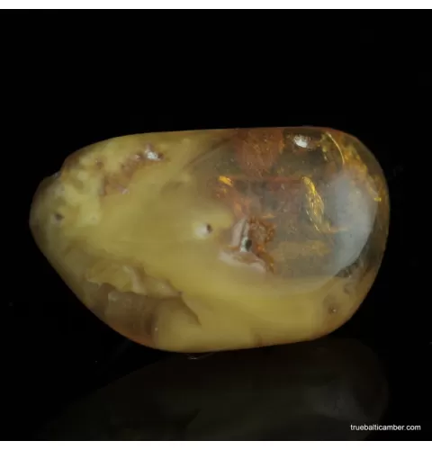 Vintage Baltic amber brooch
