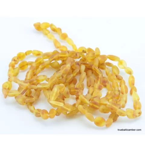 10 Honey Raw BEANS Baltic amber adult bracelets