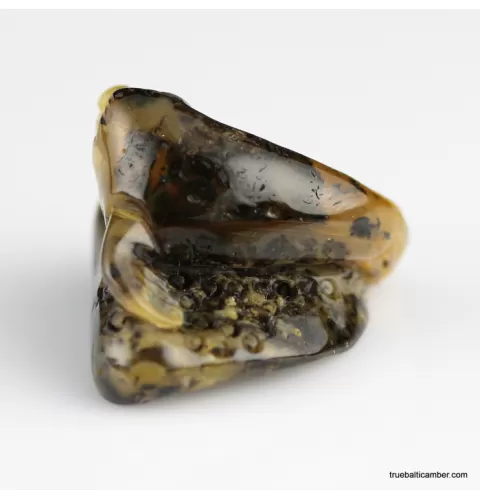 Carved Genuine BALTIC AMBER - Seal