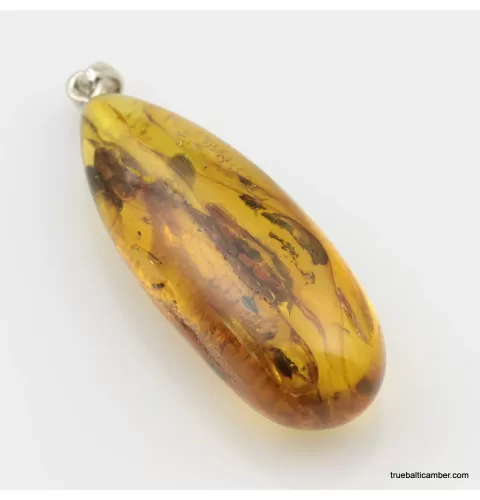 Honey Baltic amber DROP pendant