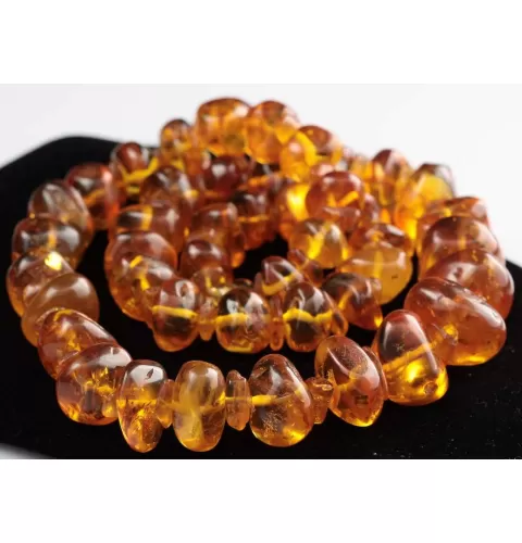 Vintage Baltic amber necklace and bracelet 120g set