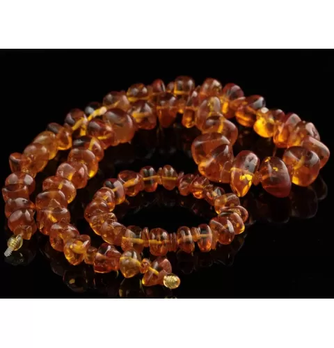 Vintage Baltic amber necklace and bracelet 120g set
