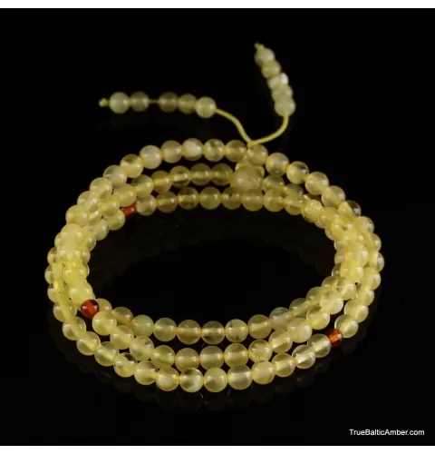 Tibetan Buddhist Japa Mala Prayer 108 Baltic amber beads rosary