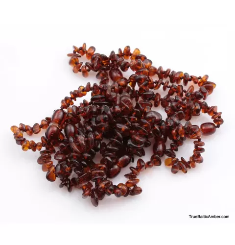 10 Cognac CHIPS Baltic amber teething bracelets
