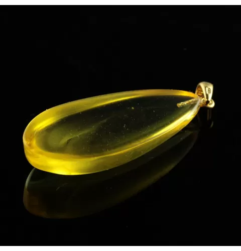 Lemon Drop Baltic Amber Pendant