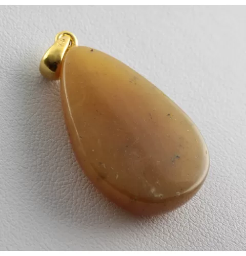 Drop Shape Baltic Amber Pendant