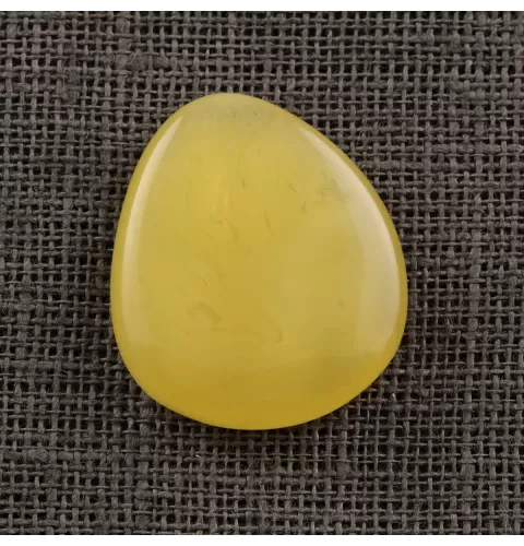 Butter Baltic Amber Piece Amulet Pendant