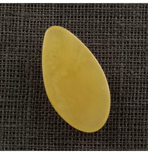 Butter Baltic Amber Piece Amulet Pendant