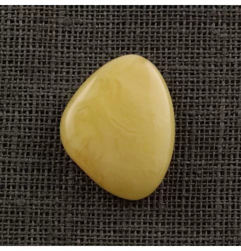 Butter Baltic Amber Piece Amulet Pendant