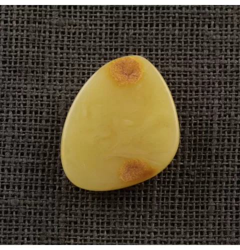 Butter Baltic Amber Piece Amulet Pendant