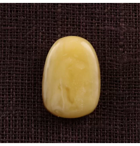 Butter Baltic Amber Piece Amulet Pendant