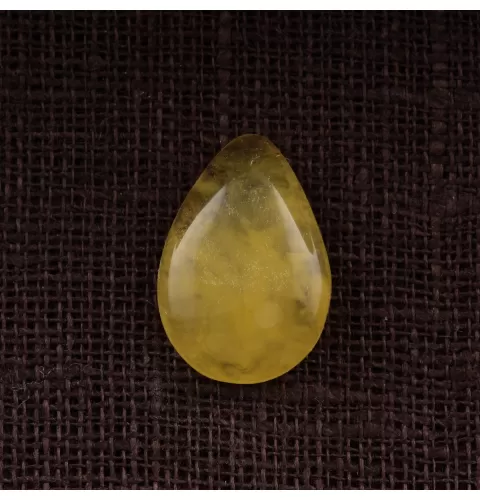 Butter Baltic Amber Piece Amulet Pendant