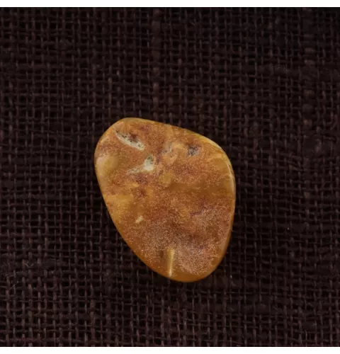 Butter Baltic Amber Piece Amulet Pendant