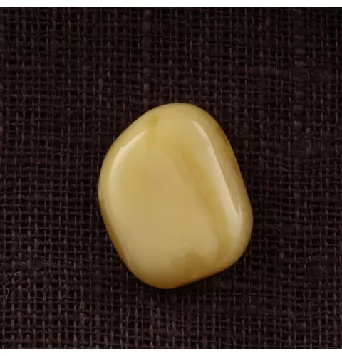 Butter Baltic Amber Piece Amulet Pendant