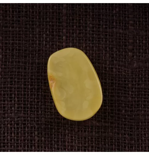 Butter Baltic Amber Piece Amulet Pendant