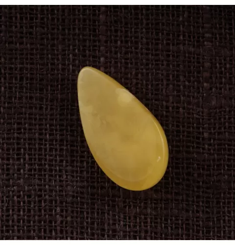 Butter Baltic Amber Piece Amulet Pendant