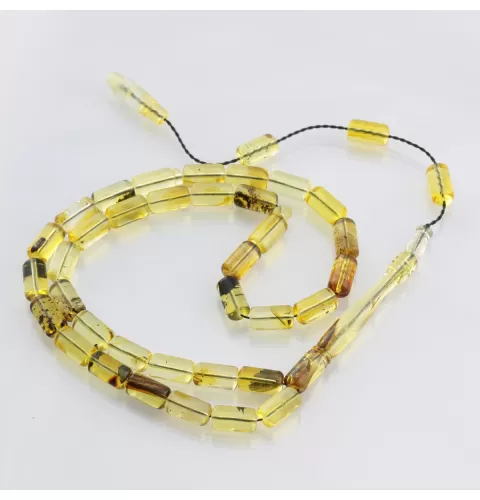 Islamic 33 BARREL Prayer BALTIC AMBER Beads Muslim Rosary