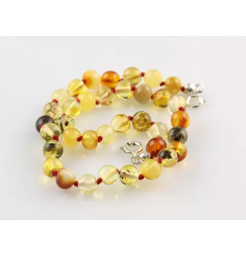 Adjustable Size Baltic amber Bracelet Anklet 30cm