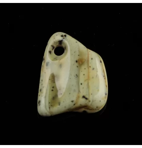 Baltic Amber Medallion pendant with hole