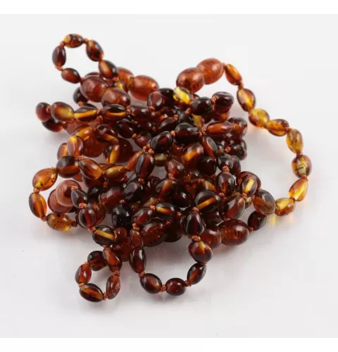 9 BEANS Baltic amber teething Baby bracelets 14cm
