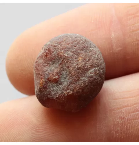Natural rare Baltic amber resin drop with cracks