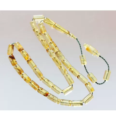 Islamic 33 BARREL Prayer BALTIC AMBER Beads Muslim Rosary