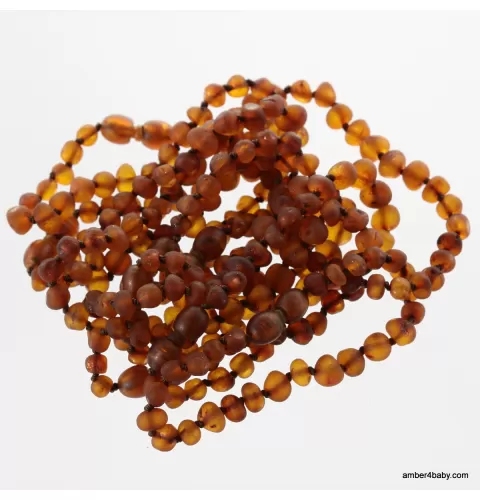 Raw Pop Baltic Amber Teething Bracelet for Babies