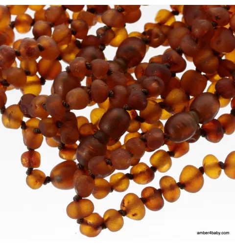 Raw Pop Baltic Amber Teething Bracelet for Babies