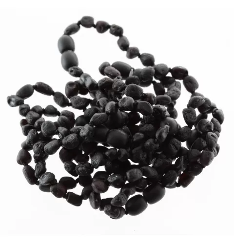 10 Raw Cherry BEANS Baltic amber teething Baby bracelets 14cm
