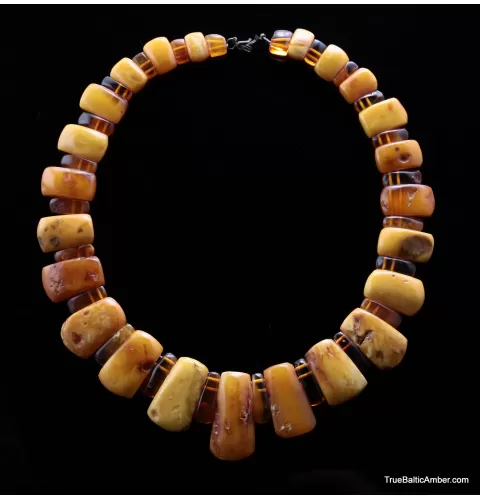 Exclusive vintage pieces Baltic amber choker 60cm
