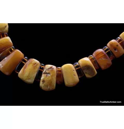 Exclusive vintage pieces Baltic amber choker 60cm