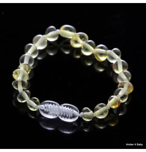 Baltic Amber Teething Bracelet for Babies