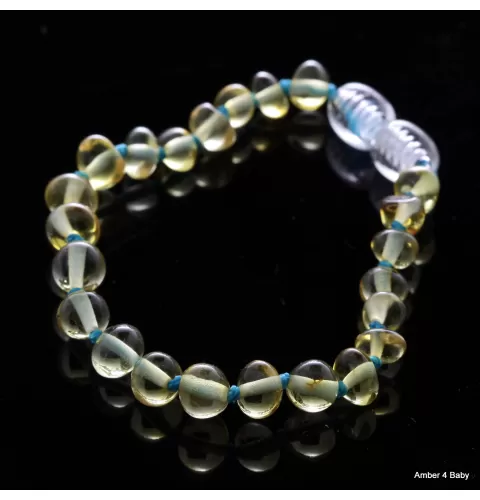 Baltic Amber Teething Bracelet for Babies