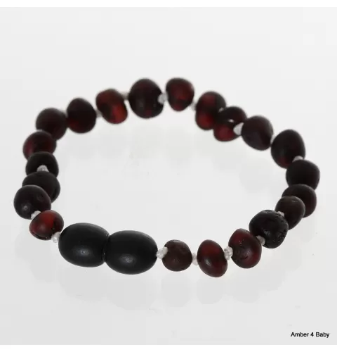 Raw Baltic Amber Teething Bracelet for Babies