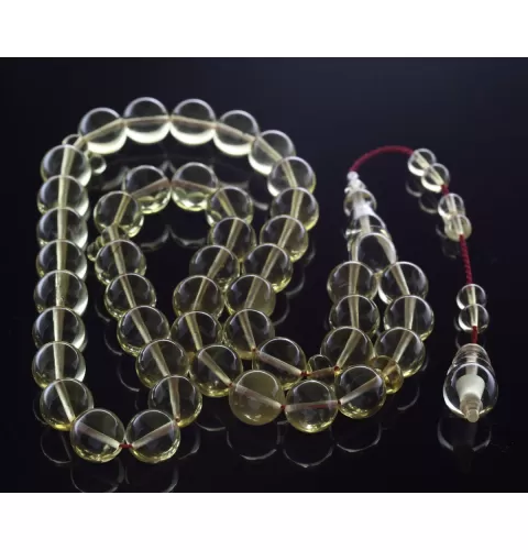 Islamic 66 ROUND Baltic amber Prayer 11mm beads