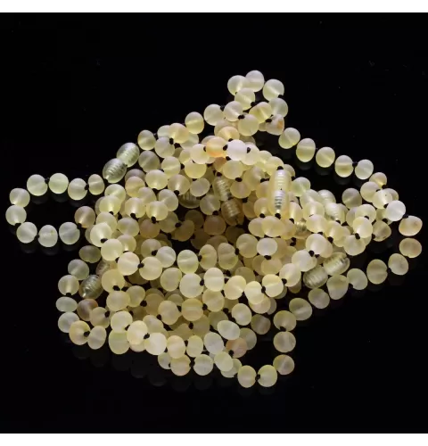 10 Raw Lemon BAROQUE Baltic Amber Bracelet 21cm