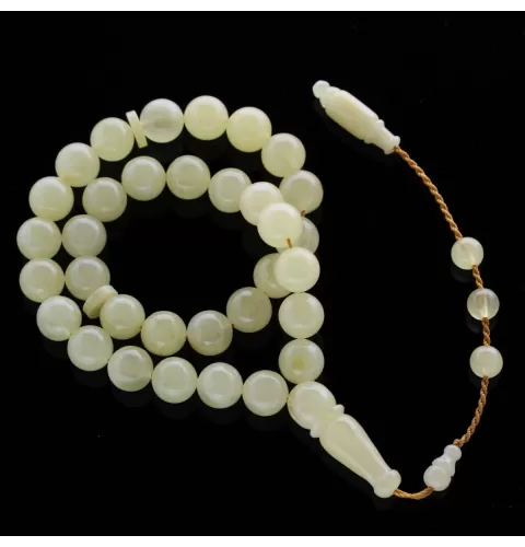 Islamic 33 ROUND Baltic amber Prayer beads