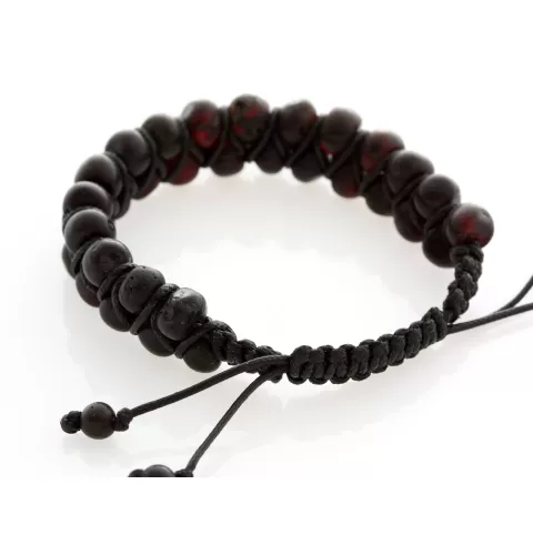 Shamballa Baltic Amber Bracelet for Adults