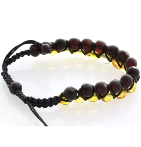 Shamballa Baltic Amber Bracelet for Adults